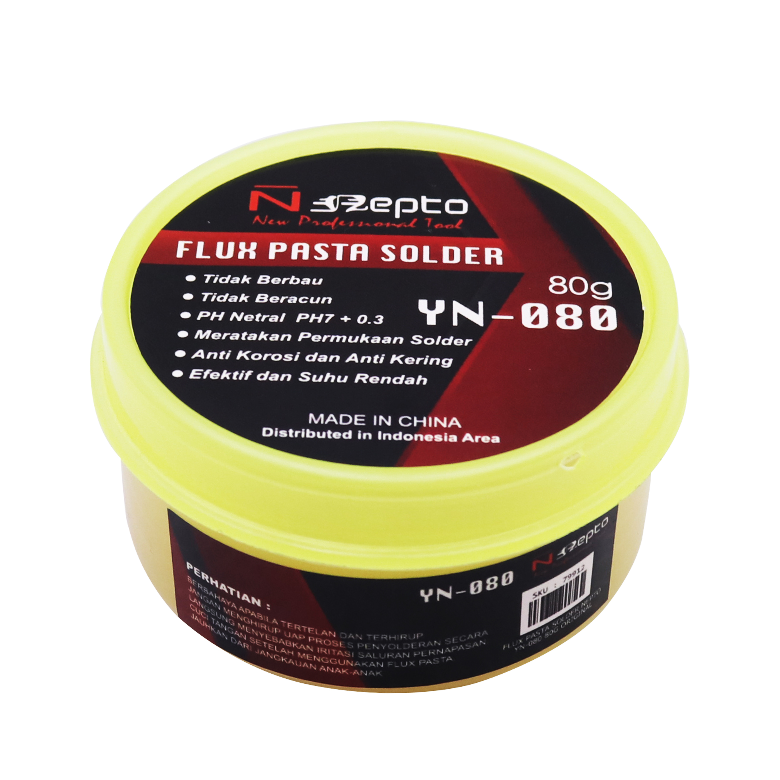 FLUX PASTA SOLDER NEPTO YN-080 80G ORIGINAL